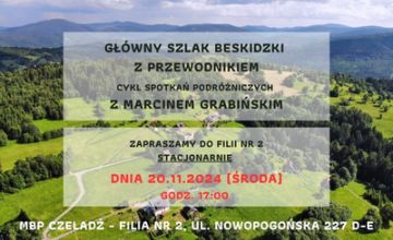 Główny Szlak Beskidzki z Przewodnikiem - Markowe Szczawiny - Jordanów